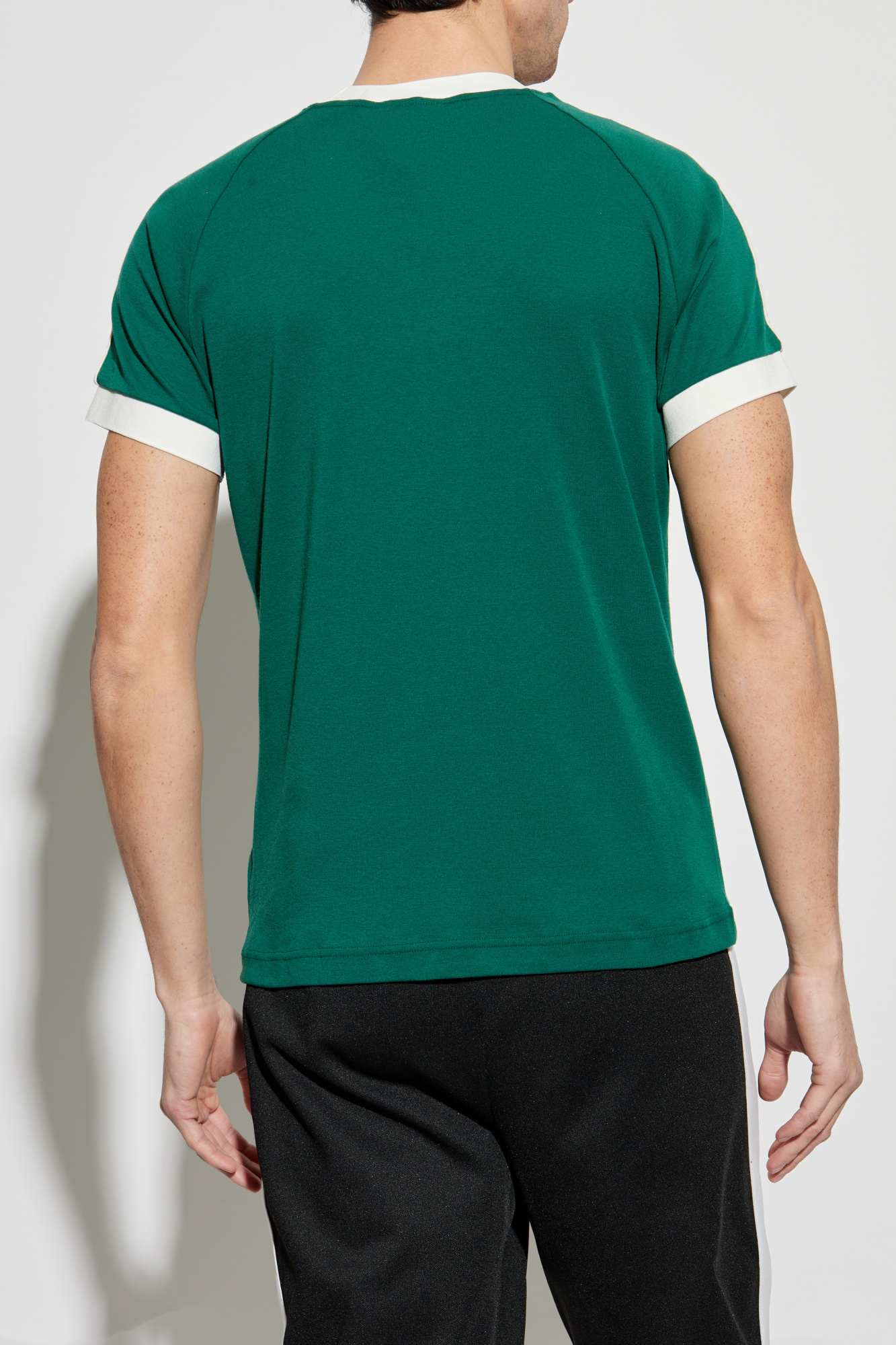 ★Adidas Originals★ Cotton Simple Tee Green ★男女兼用★ NEW MEN'S ADIDAS ORIGINALS 3-STRIPES CALIFORNIA TEE SHIRT